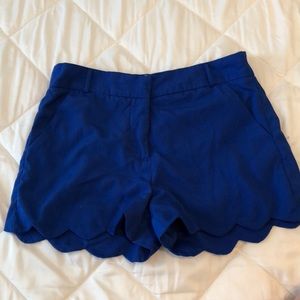 Cobalt blue shorts in size small